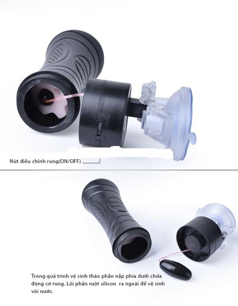 ÂM ĐẠO GIẢ GẮN TƯỜNG MAKE LOVE MAKE YOUNG - Silicon Mền Mịn Xoay 120 Độ